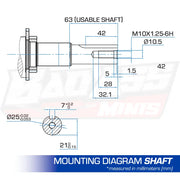 274Cc 25Mm Shaft Recoil/Electric Start Gasoline Engine