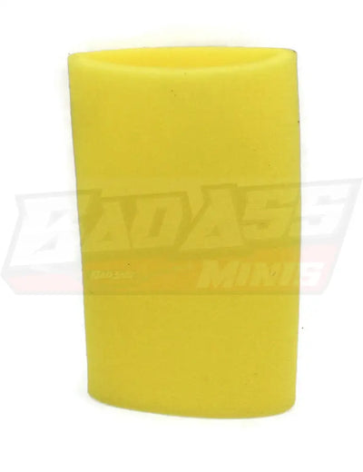 Foam Air Pre-Filter Kart Racing Minibike 3 1/2 Id X 8 Length Yellow